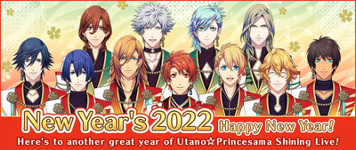 KLab Inc., a leader in online mobile games, together with BROCCOLI Co., Ltd., announced that its smartphone rhythm game Utano Princesama Shining Live celebrated the new year with the start of the New Year