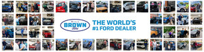 BILL BROWN FORD NAMED #1 FORD DEALERSHIP IN THE WORLD