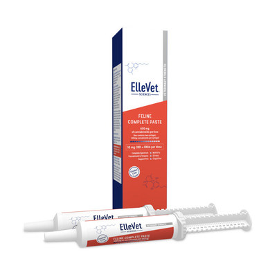ElleVet Sciences, the only CBD+CBDA product proven safe for cats, launches Feline Paste providing everyday relief for discomfort, stress and neuro support in cats.