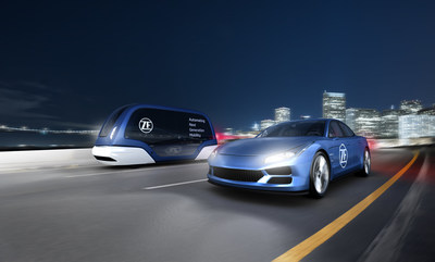 ZF is shaping Next Generation Mobility Now by driving intelligence in advanced safety, automated driving and electrification across mobility markets including passenger cars and automated shuttles included higher level automated driving applications for passenger cars and bringing automated shuttle systems to North America.