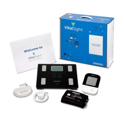 VitalSight by OMRON is an easy-to-use service that a physician can offer to patients with high-risk levels of hypertension.