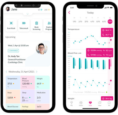 HeartVoice, a joint venture between OMRON Healthcare and iAPPS Pte Ltd. in Singapore, offers a full suite of medical technology solutions and helps users manage their condition to achieve better health outcomes.