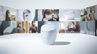 TOTO’s WELLNESS TOILET concept uses multiple cutting-edge sensing technologies to support consumers’ wellness by tracking and analyzing their mental and physical status. Each time the individual sits on the WELLNESS TOILET, it scans their body and key outputs, then provides recommendations to improve their wellness. No additional action is needed, so people can easily check their wellness throughout their daily routine every time they take a bathroom break.