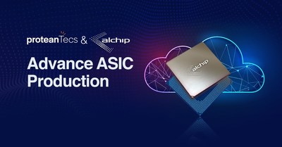 proteanTecs and Alchip collaborate to bring next generation ASIC visibility to chip makers (PRNewsfoto/proteanTecs)
