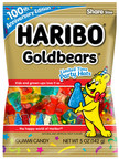 HARIBO Releases New Flavors, Limited Edition Shapes for 100th Birthday of Iconic Goldbears Gummies