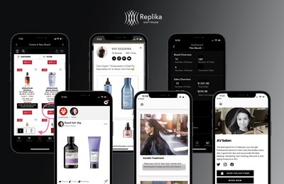 Replika Software enables brands to activate their network of online sellers with a turnkey social selling tool to drive product engagement on social media,improve the consumer experience and increase e-commerce sale.