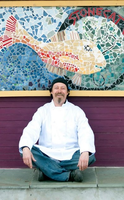 Chef Scot Signori at the Stonecat Cafe