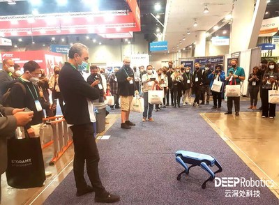 DEEP Robotics' Jueying Lite2 Robot Dog Makes Its Debut at CES 2022 - Image