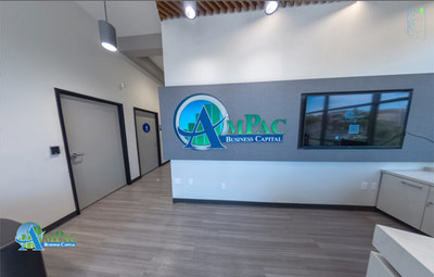 AmPac’s new headquarters hosts the Entrepreneur Ecosystem’s Launch Center with a full staff. (PRNewsfoto/AmPac Business Capital)