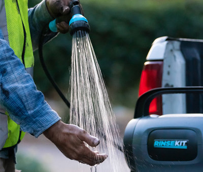 Fleets of all types use RinseKit for washing up.