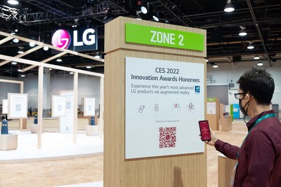 LG CES 2022 Booth