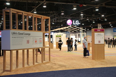 LG CES 2022 Booth