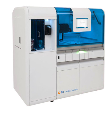 The BD Kiestra™ IdentifA system is designed to automate the preparation of microbiology bacterial identification testing.
