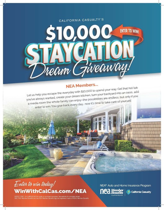Educators! Create the Home Space of Your Dreams with California Casualty's $10,000 Staycation Giveaway - Vimarsana News