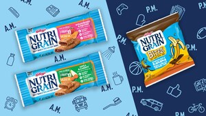 New From Kellogg's Nutri-Grain®: 3 Fruity Flavor Mashups That Make Bars and Bites Even More Delicious for Breakfast or a Snack