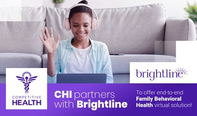 Competitive Health partners with Brightline to offer an end-to-end Family Behavioral Health virtual solution.