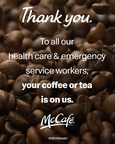 McDonald's Canada thanks Frontline Healthcare Workers once again with Free McCafé® Coffee &amp; Tea