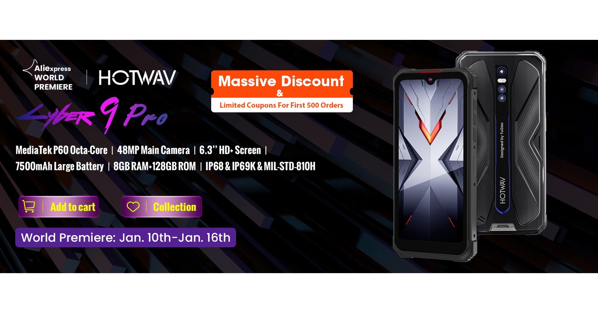 Hotwav Launches Cyber 9 Pro Rugged Phone Offering an Affordable ...