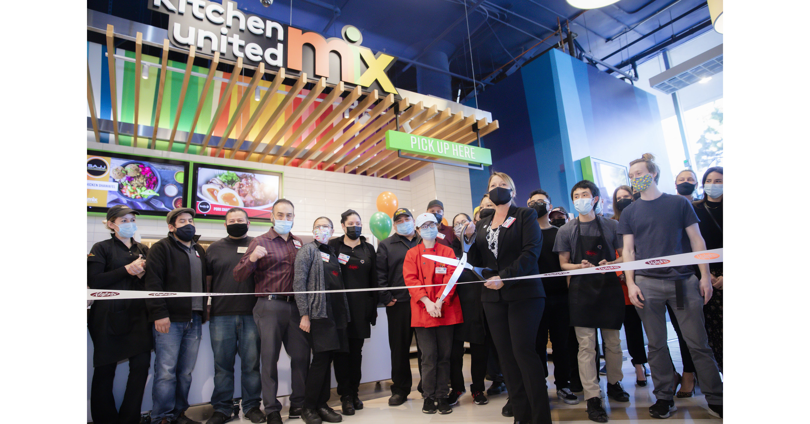 Ralphs and Kitchen United MIX open first location