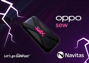 Navitas' Next-Gen GaN IC Powers OPPO's Reno7 Pro 'League of Legends'™ Limited-Edition 50W 'Cookie' Fast Charger