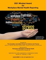 Four Mindset and En-Tête awards for excellence in mental health reporting are accepting entries from today.