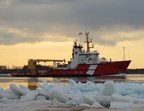 Canadian Coast Guard begins annual icebreaking operations on the Great Lakes