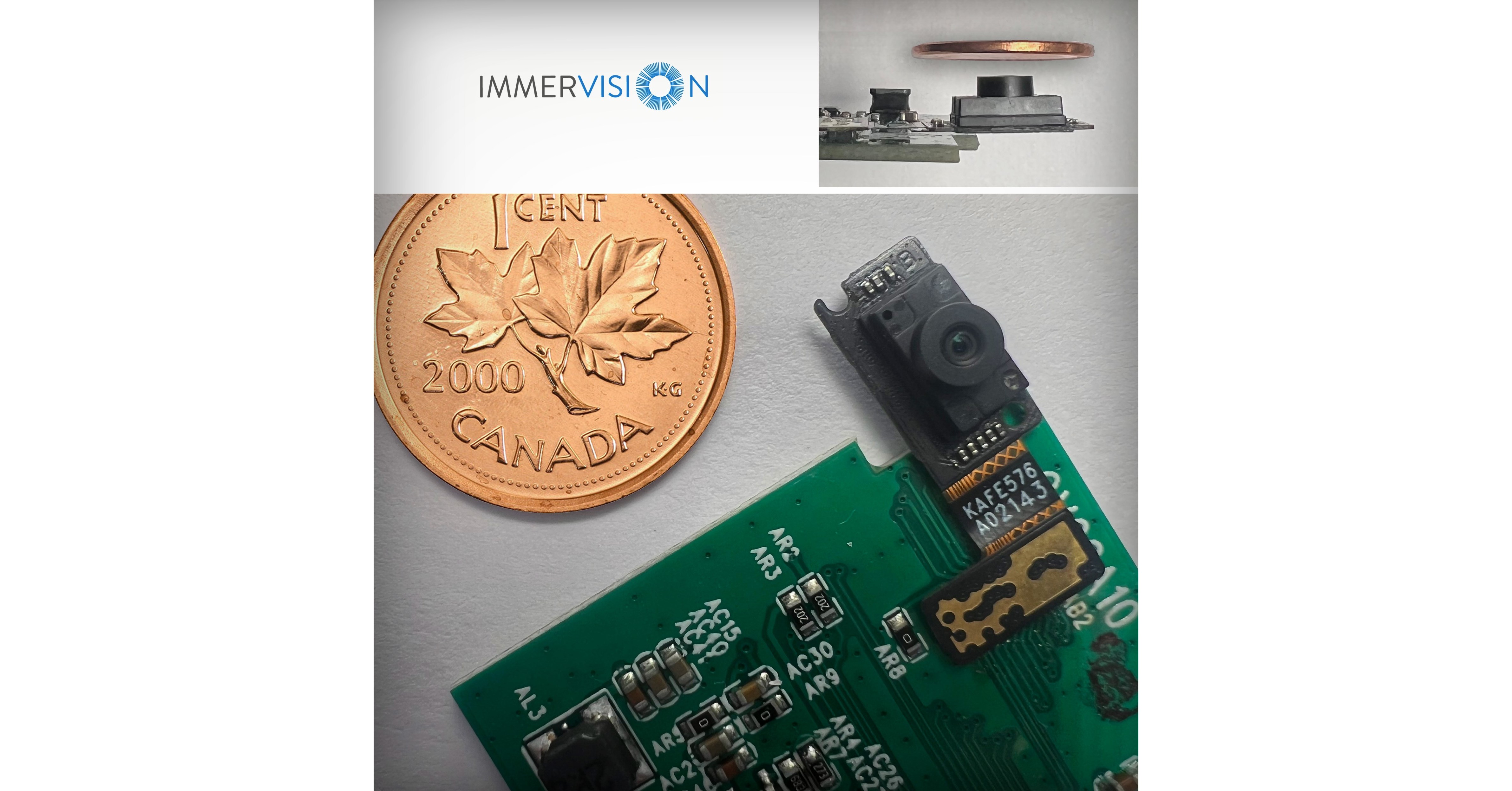 Immervision anuncia el m&oacute;dulo de c&aacute;mara m&aacute;s fino del mundo para la industria de los port&aacute;tiles