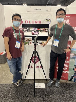 Blink Tech team with FOCOS live tracking and recording at CES 2022