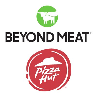 Beyond Meat and Pizza Hut Canada Logos (CNW Group/Beyond Meat and Pizza Hut Canada)