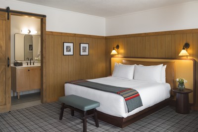 A new guest room at The Virginian Lodge
