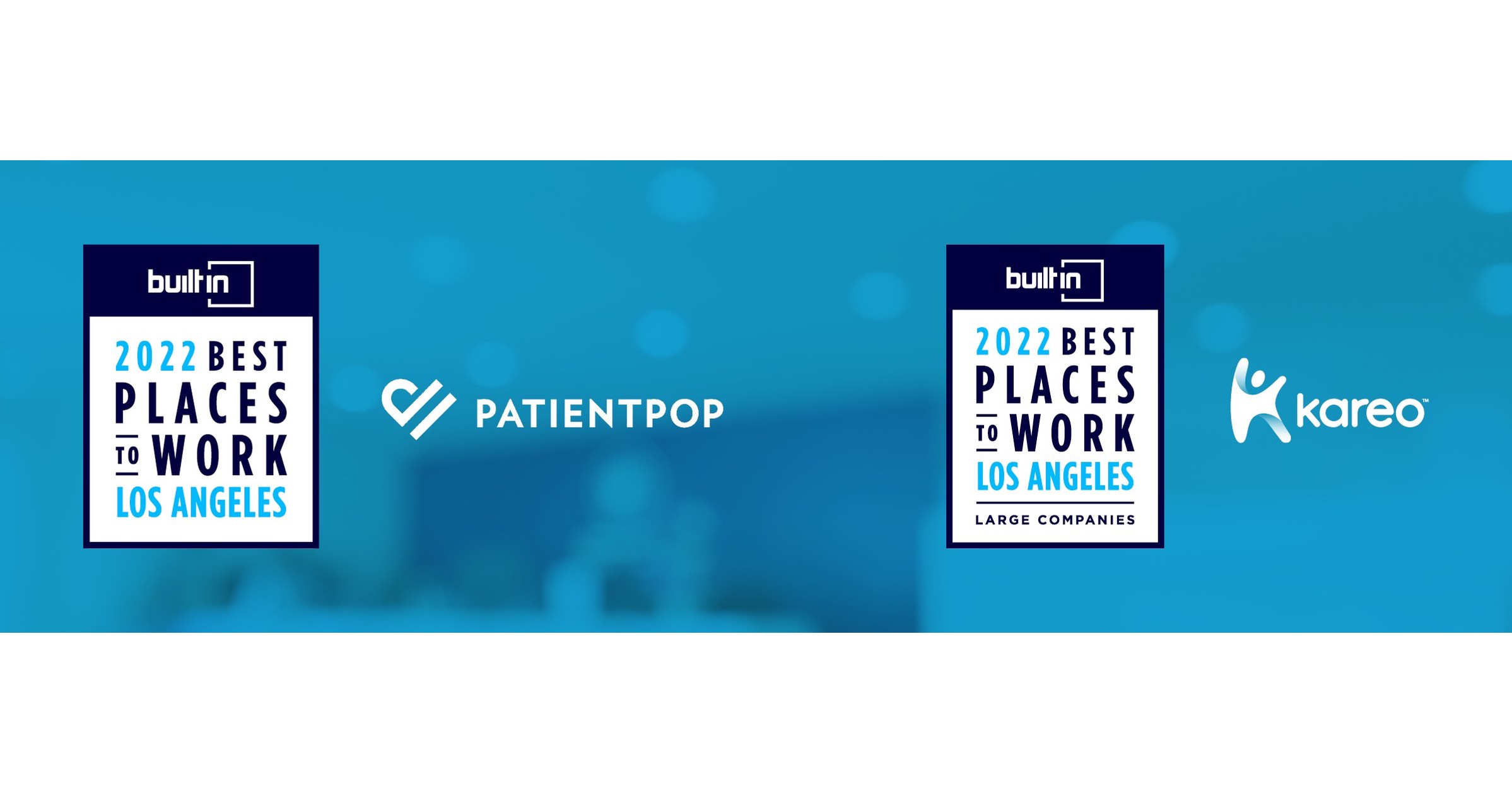 Kareo and PatientPop Recognized by Built In's 2022 Esteemed Places to