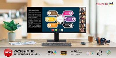 ViewSonic Brand New monitor - Ultrawide Screen IPS Monitor VA2932-MHD