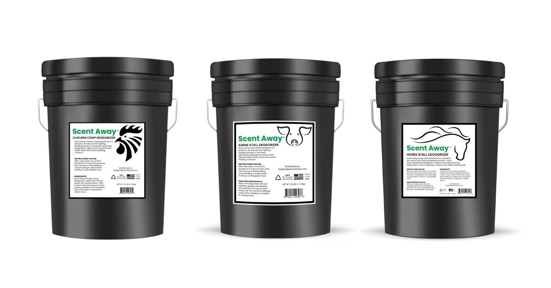 Scent Away Products Announces the Global Launch of a New Range of Barnyard Animal Deodorizers