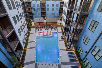 The 5 Points Northshore apartments offer 190 one and two-bedroom apartment homes in Chattanooga. The property has changed management hands and will now be managed by Mission Rock Residential.