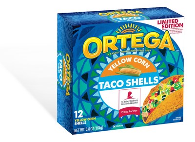 Limited Edition Ortega Packaging Featuring St. Jude Children's Research Hospital patient artwork