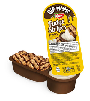 Keebler® Brings Magic to Snack Time with New Fudge Stripes™ Dip'mmms™