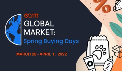 ECRM, the leader in end-to-end product sourcing solutions for retailers, announced its 2022 Global Market: Spring Buying Days will take place March 28 to April 1. The product sourcing experience will bring together buyers and product suppliers from around the world across all major food & beverage, and consumer packaged goods (CPG) categories to meet virtually this spring. To register or learn more visit https://leads.marketgate.com/2022-global-market-spring-buying-days/