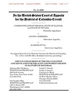 Winston &amp; Strawn Represents More Than 50 Equality Advocates in Amicus Brief Calling for Publication of Equal Rights Amendment