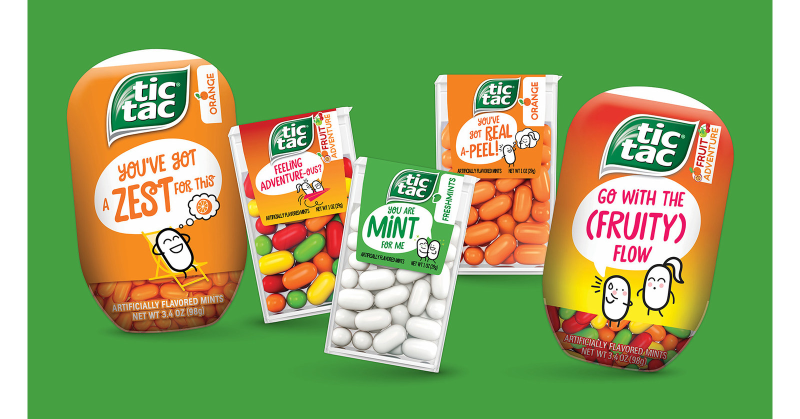 Tic Tac® Launches New LimitedEdition Packaging Featuring Positive