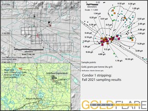 GOLDFLARE: A NEW DISCOVERY ON SYENITE CONDOR (ABITIBI)
