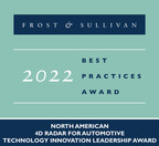 Spartan Radar Applauded by Frost &amp; Sullivan for Delivering Highly Innovative 4D Radar Solutions to the Automotive Industry