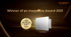 Sungrow Wins PV Magazine Award 2021 in the Inverter Category for...