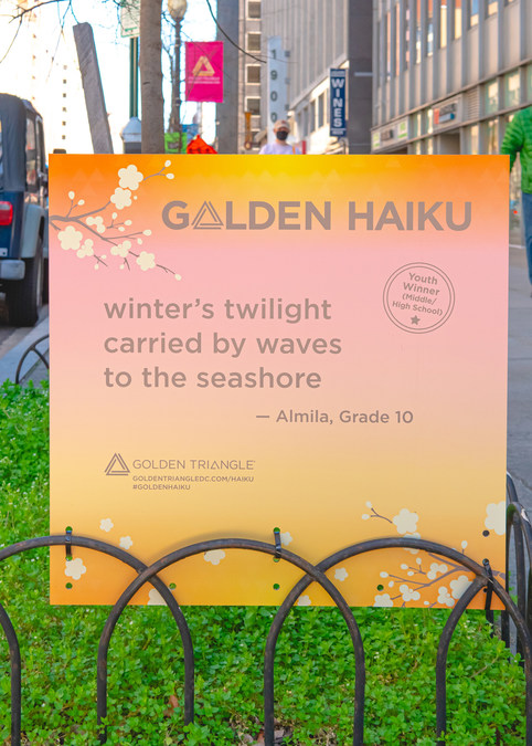 International Golden Haiku Contest Accepting Entries to Brighten DC's Business District as Workers Return - Vimarsana News