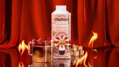 Chobani Coffee Creamer in Sizzlin Brown Sugar