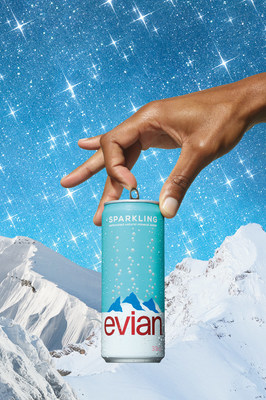 evian launches its first-ever sparkling water (PRNewsfoto/evian)