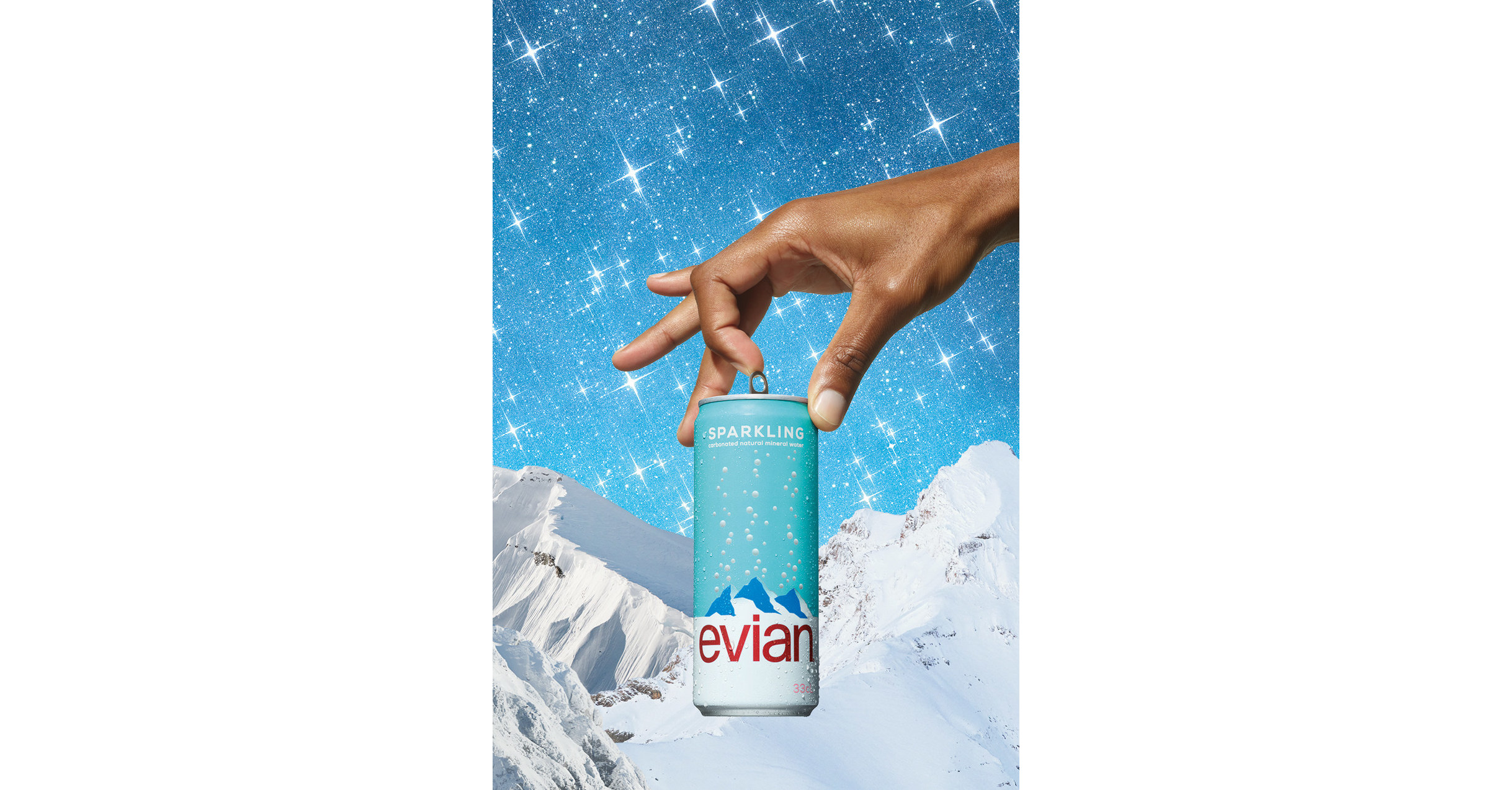 Evian Sparkling Carbonated Water Brings Evian's Club Hydration, The Premier  Destination For Maintaining Your Sparkle While Celebrating In Style - World  Red Eye