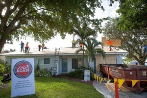 RCASF Helps 4Kids Foster Care Re-Roof their Residential Care Facility