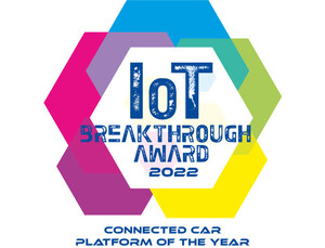 Sonatus Wins "Connected Car Platform of the Year" in 2022 IoT Breakthrough Awards