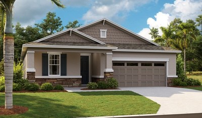 The Slate is one of six Richmond American models set to be showcased at Seasons at Wekiva Ridge, a new community in Mount Dora, Florida.