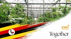 Cantourage brings first Ugandan medical cannabis to Germany through partnership with Israel's Together Pharma